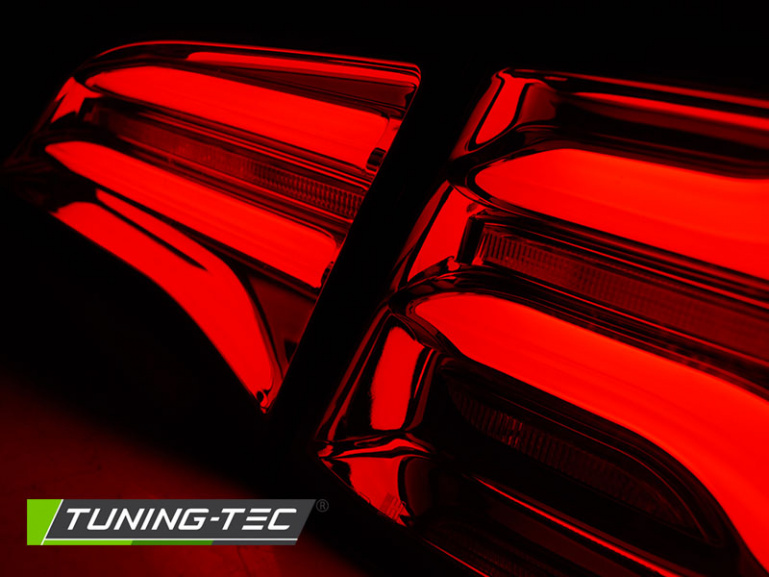 Voll LED Upgrade Design Rückleuchten für Tesla Model 3 / Model Y 17-20 rot/rauch